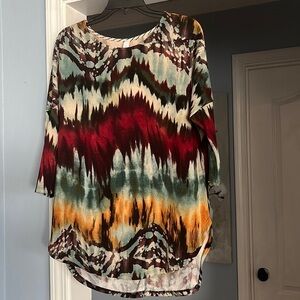 Honeyme Aztec Top, Small